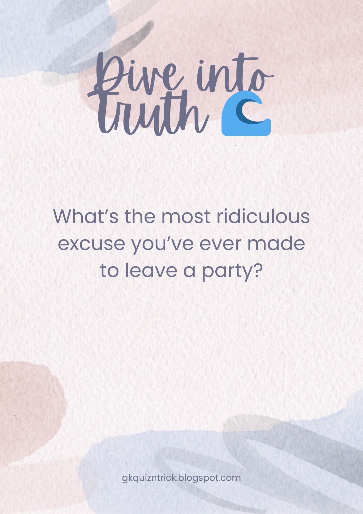 Truth and Dare Question