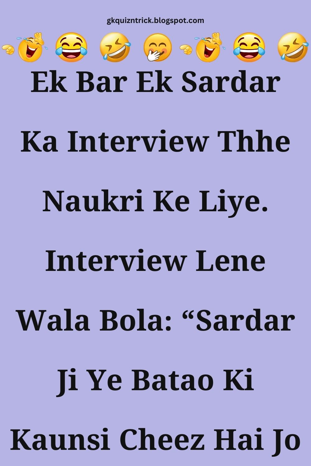 Funny Hindi Jokes