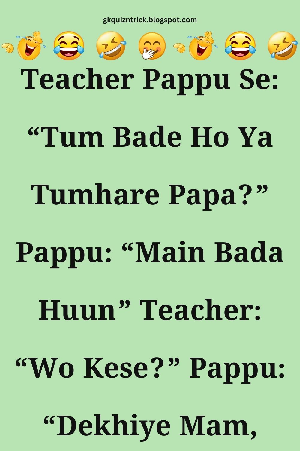 Funny Hindi Jokes