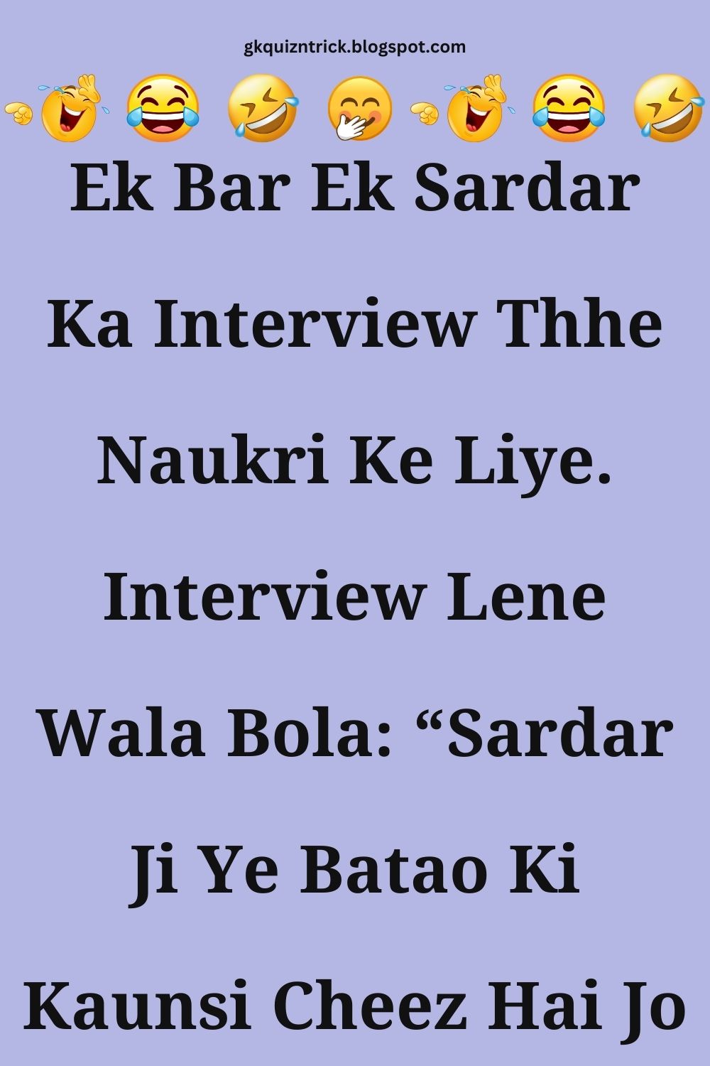 Funny Hindi Jokes