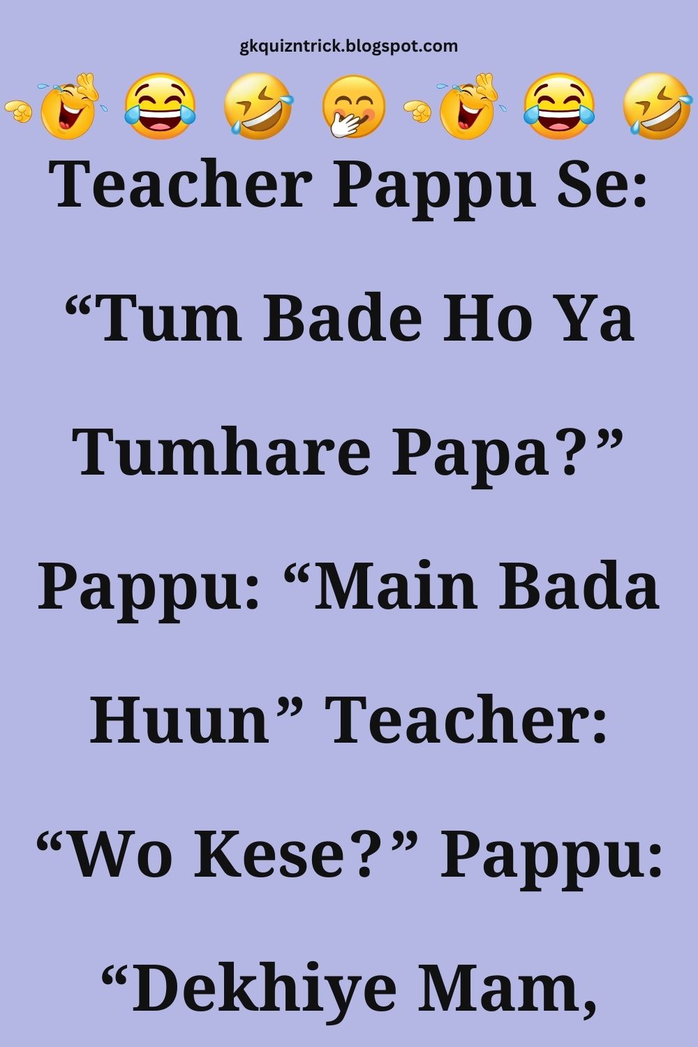 Funny Hindi Jokes