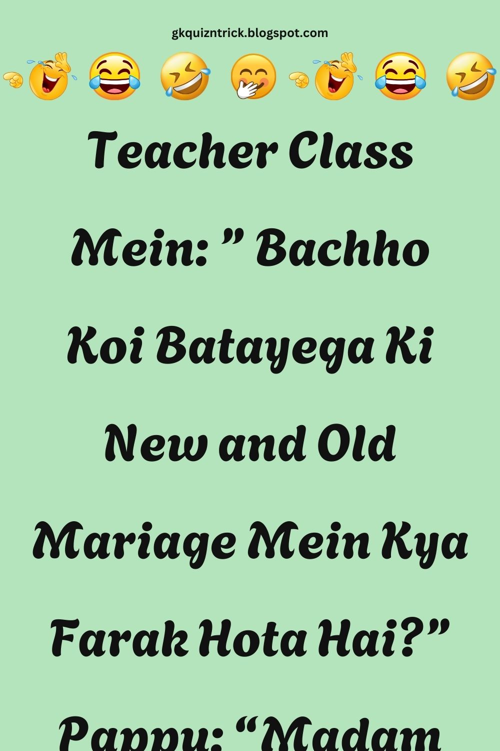 Funny Hindi Jokes