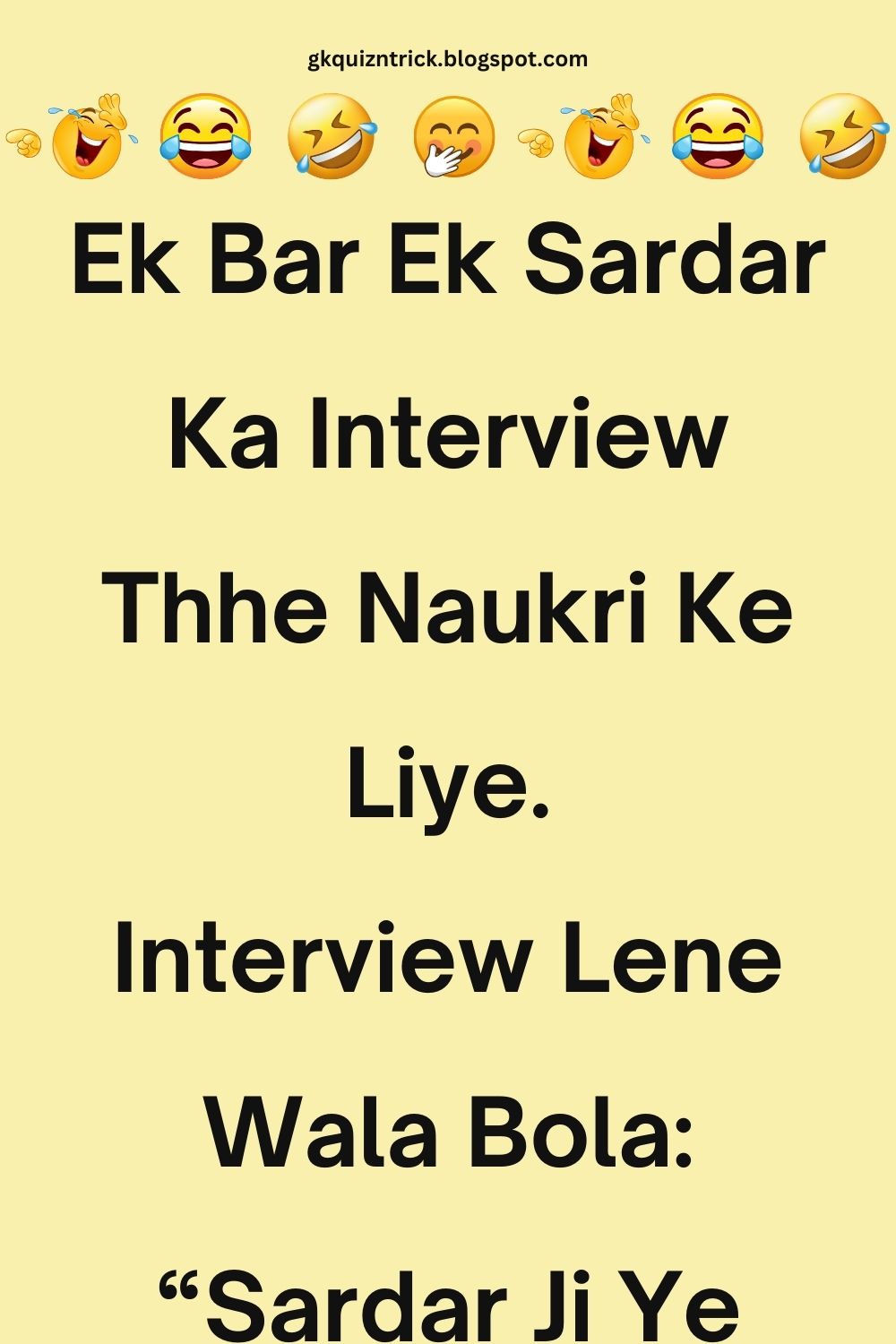 Funny Hindi Jokes