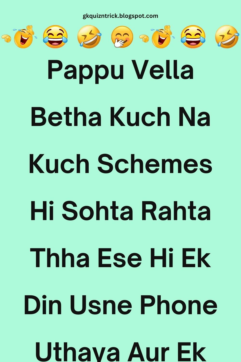 Funny Hindi Jokes