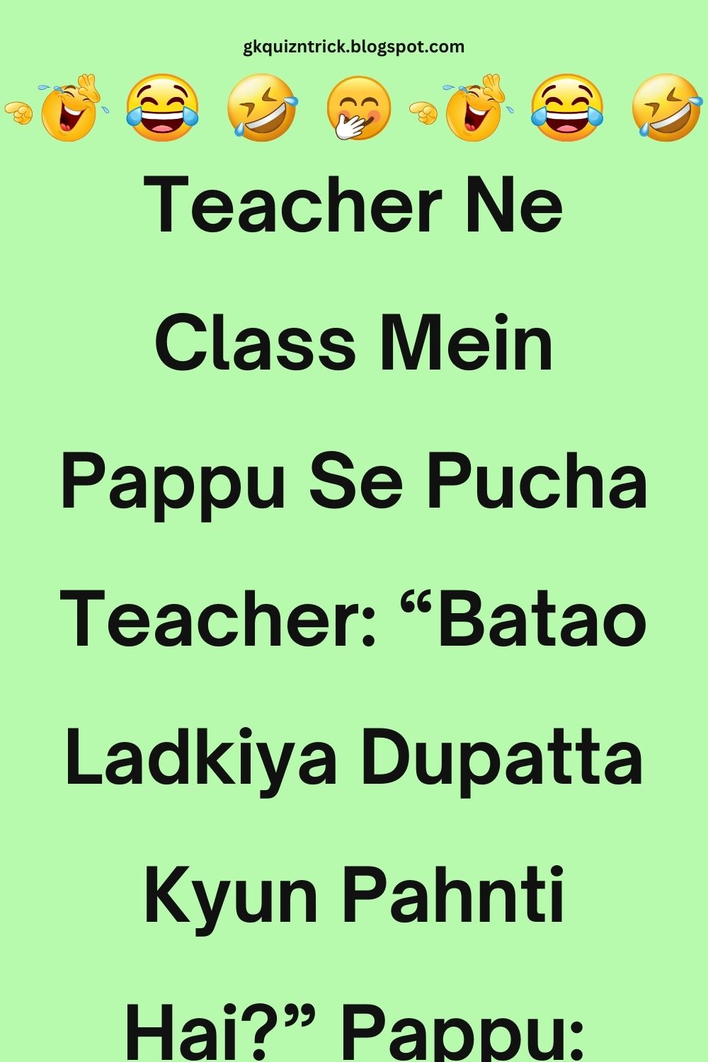 Funny Hindi Jokes