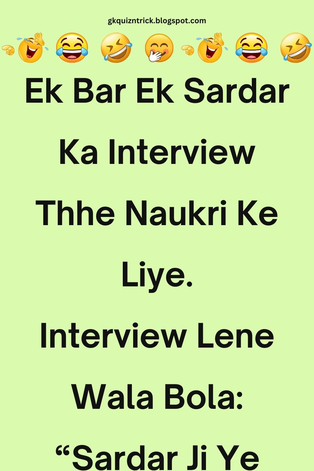 Funny Hindi Jokes