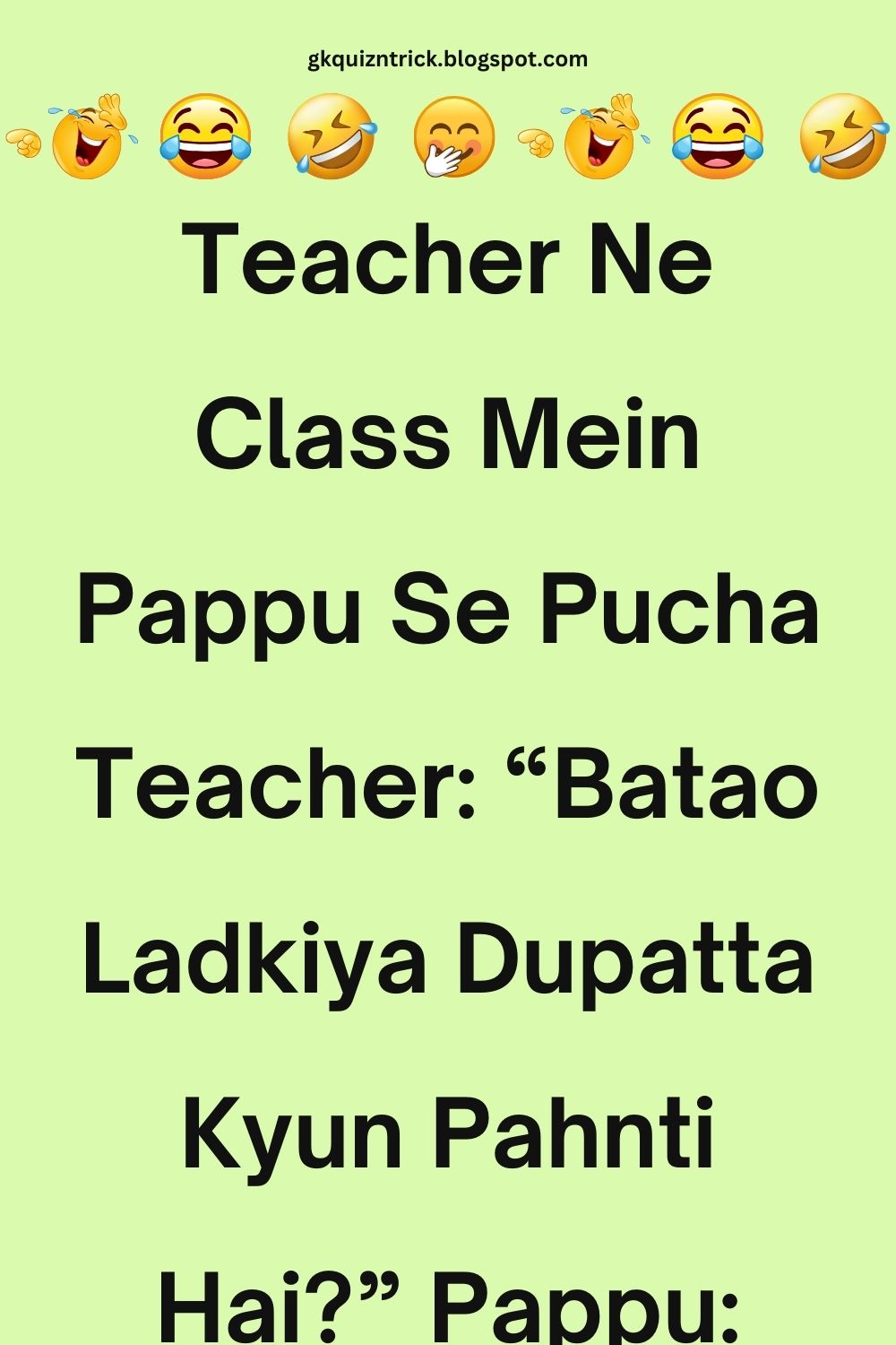 Funny Hindi Jokes