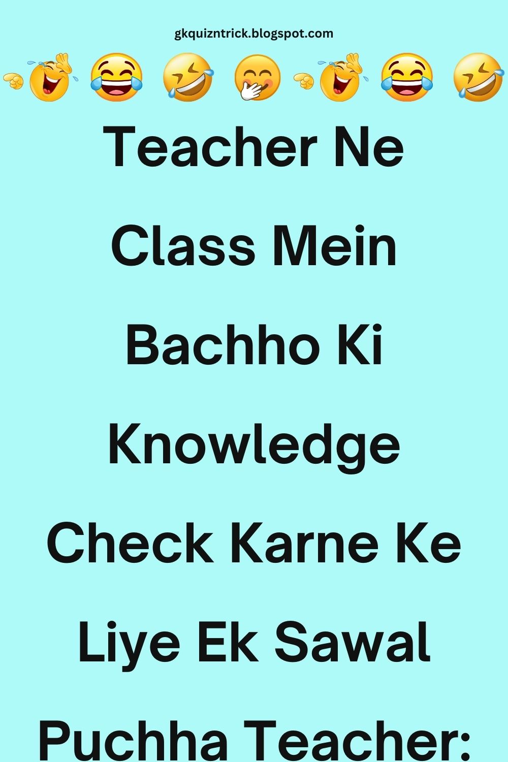 Funny Hindi Jokes